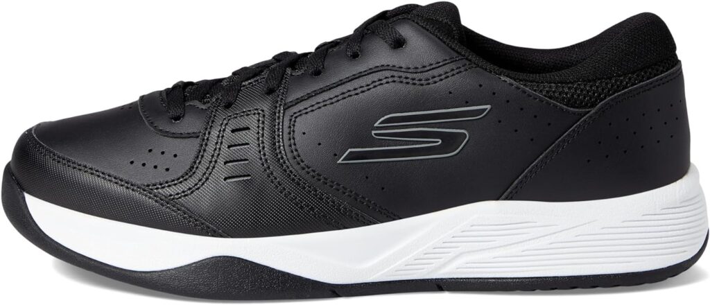Skechers Mens Viper Court Smash-Athletic Indoor Outdoor Pickleball Shoes | Relaxed Fit Sneakers
