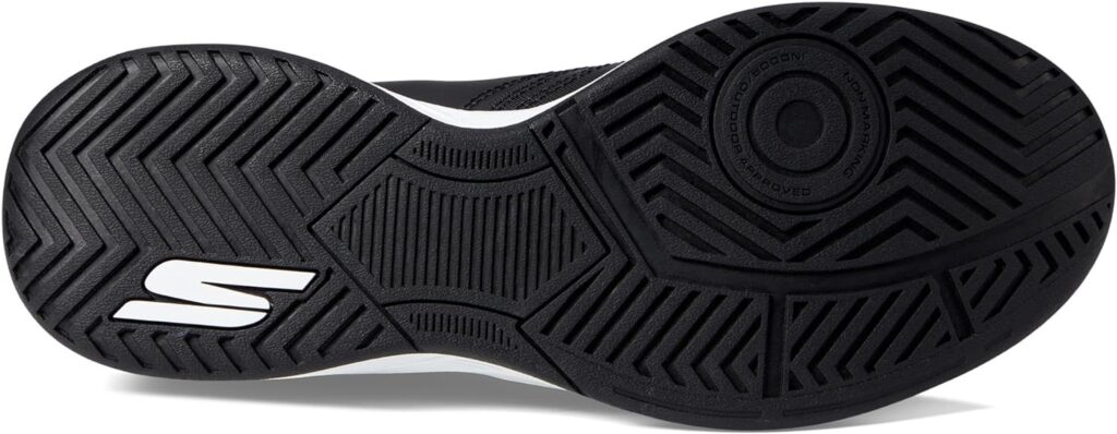 Skechers Mens Viper Court Smash-Athletic Indoor Outdoor Pickleball Shoes | Relaxed Fit Sneakers