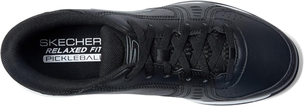 Skechers Mens Viper Court Smash-Athletic Indoor Outdoor Pickleball Shoes | Relaxed Fit Sneakers