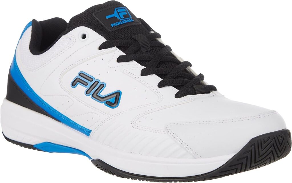 Fila Mens Rifaso Tennis-Pickleball Shoes 10.5 White/Blue/Black Fila Mens Rifaso Tennis-Pickleball Shoes 10.5 White/Blue/Black