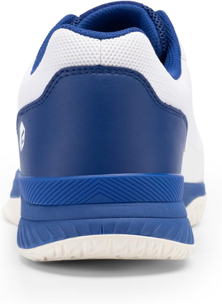 FitVille Wide Pickleball Shoes for Men Tennis Shoes Sneakers for All Court Racquetball Athletic Shoes for Racquet Sport | Arch Support  Wide Toe Box