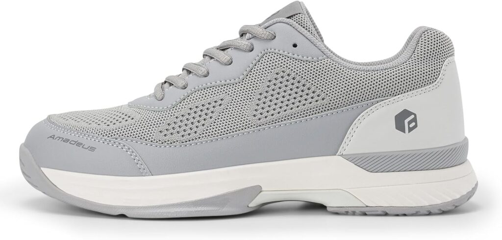 FitVille Wide Pickleball Shoes for Men Tennis Shoes Sneakers for All Court Racquetball Athletic Shoes for Racquet Sport | Arch Support  Wide Toe Box